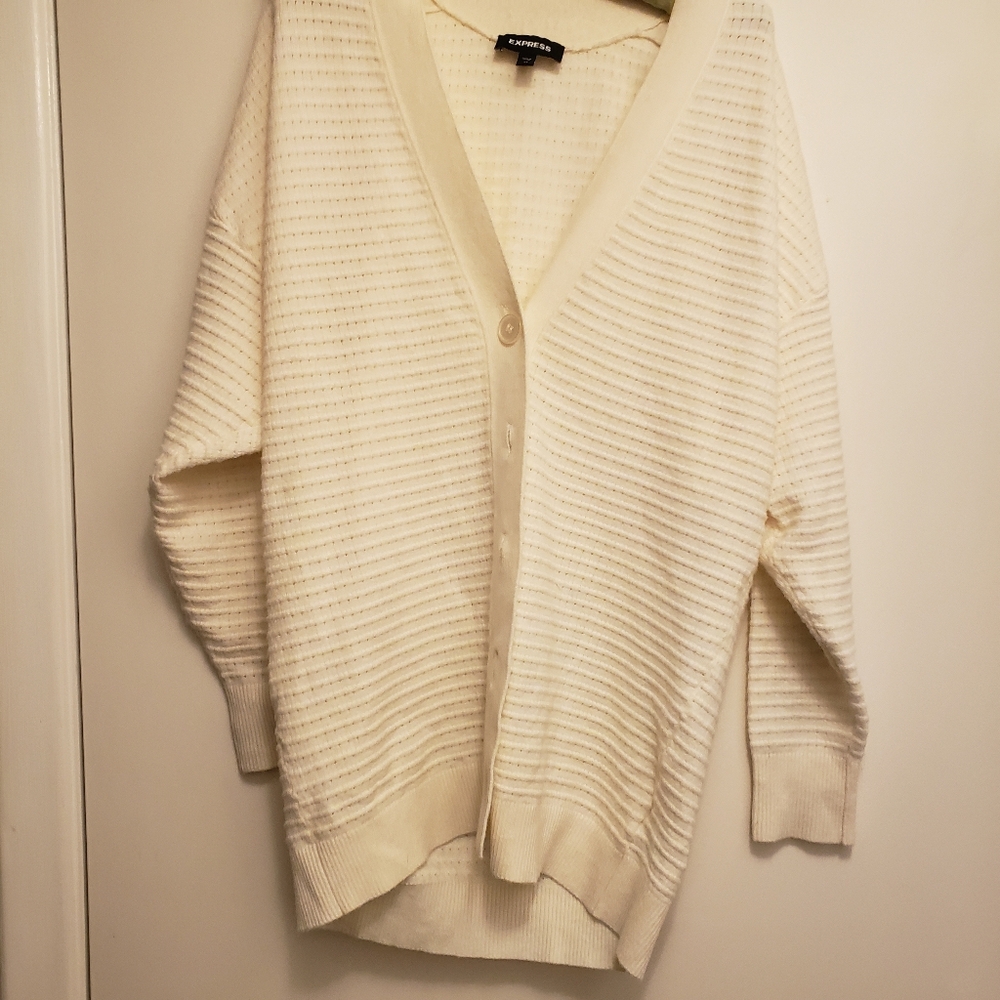 Express Cream Women's Sweater SIZE XS